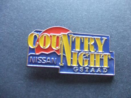 Country Night Gstaad, sponsor Nissan